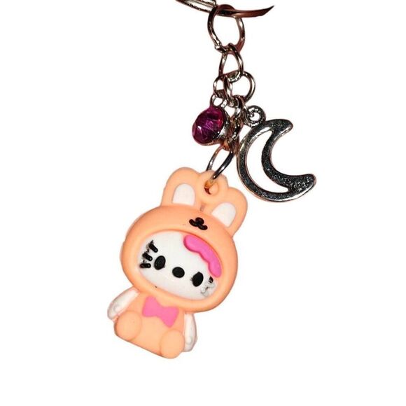 Hello Kitty Charm Keychain - Picture 2 of 2